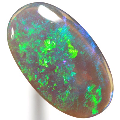 SOLID CRYSTAL OPAL Sparkling brilliant green dances SEE VIDEO